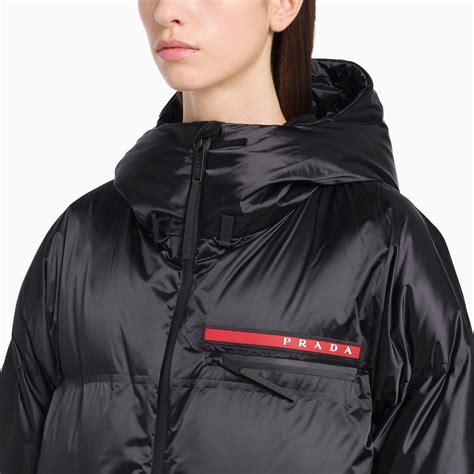 prada neoprene coat|prada winter jacket.